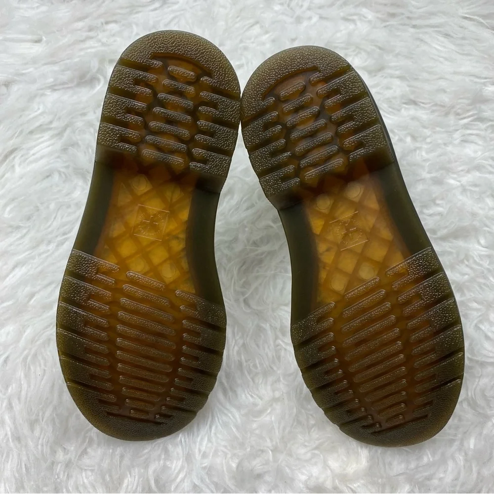 DR DOC MARTENS 2976 Quad Chelsea White Leather Romario Boots US Kids Sz 3 EU 34 - Picture 8 of 11